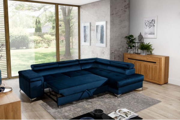 Design Sofa Couch Ecksofa Textil Polster Garnitur Wohnlandschaft Eckgarnitur Neu