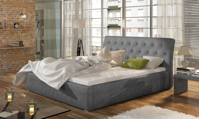 Polsterbett Betten Bett Hotel Polster Designer Doppel Deko Luxus Design