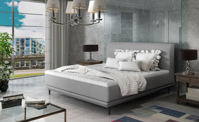 Designer Polsterbett Bett Betten Doppelbett Deko Ehebett Designerbett NEU