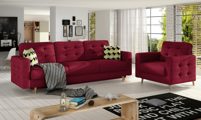 Chesterfield Couch Polster 3+1 Sitzer Polstermöbel Sofagarnitur Couchen Sofas