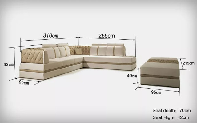 Ecksofa L Form Designer Sofa Modernes Sofa Ledersofa Eckgarnitur Couchen
