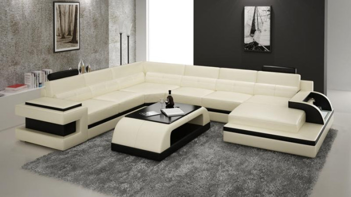 Ecksofa couch sofa led wohnlandschaft polster garnitur usb beleuchtet garnitur