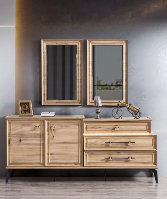 Kommode Schrank Side Low Board Neu Kommoden Designer Edel Luxus Schränke Holz