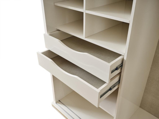 Kleiderschrank Schrank Luxus Holz Schränke Design Möbel Schlafzimmer Weiß