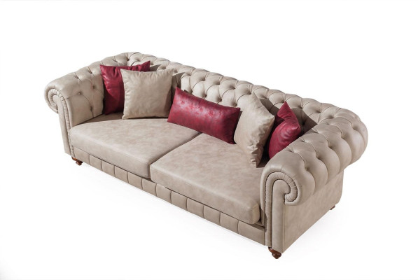 Modern Polster Sofas Designsofa Dreisitzer Sitz Neu Designer Sofa 3 Sitzer