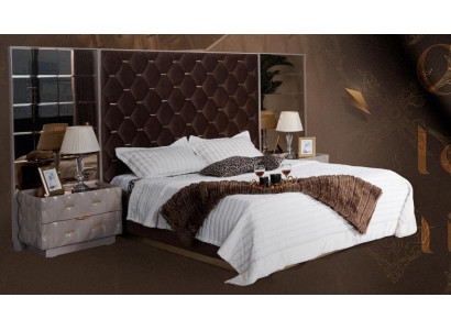 Schlafzimmer Bett Nachttisch Betten Doppel Holz Neu Luxus Set 3tlg.