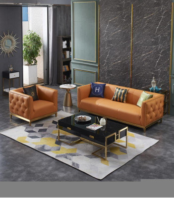 Designer Sofa 3 Sitzer Modern Couch Polster Sofas Designsofa Dreisitzer