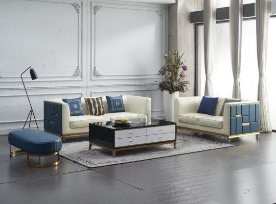 Sofagarnitur 3+2 Sitzer Moderne Garnitur Sitzgruppe Sofa Luxus Couchen