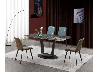Luxus Möbel Design Esszimmer Garnitur Essgarnitur Stühle Tisch Gruppe