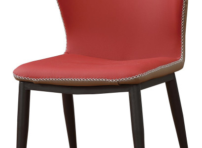 Stuhl 1x Luxus Design Polster Design Stühle Sitz Lehn Büro Esszimmer Holz Neu.