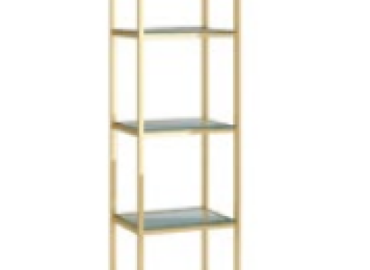 Regal Glas Metall Standregal modernen Design Trenn Wand Glas Regale