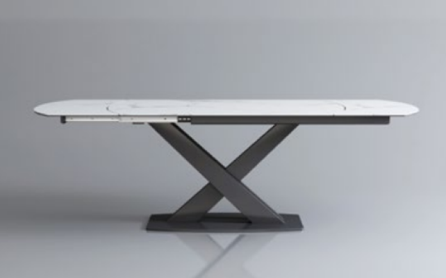 Design Esszimmer Gruppe Tisch + 2 Stühle Sitz Polster Garnitur Tische Lehn