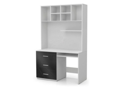 Schreibtisch Schwarz Tisch Büro Kinderzimmer Jugendzimmer Tische Neu Hochglanz