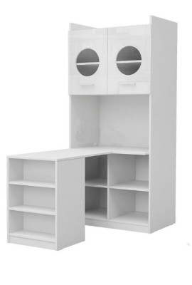 Eckschreibtisch Modern Schreibtisch Holz Jugend Kinderzimmer Weiß Möbel Design