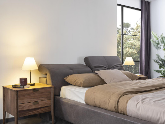 Schlafzimmer Set Möbel Bett 2x Nachttisch Kleiderschrank Möbel Komplett Set 4tlg