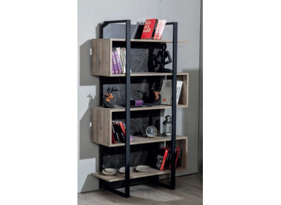 Bücherregal Modern Holz Kinderzimmer Braun Schrank Möbel Design Schlafzimmer Neu