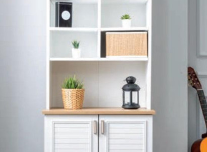 Bücherregal Weiß Regal Schrank Holz für Kinderzimmer Jugendzimmer Möbel Neu