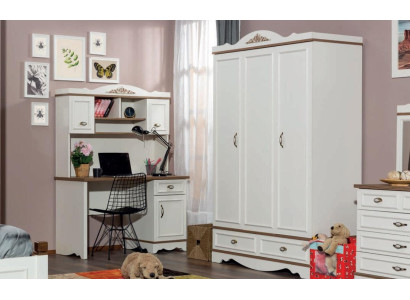 Schreibtisch Weiß Kinderzimmer Jugendzimmer Luxus Design Tische Modern Neu