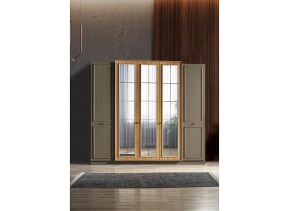 Eleganter Kleiderschrank Schlafzimmer Design Möbel Schränke Modern Einrichtung
