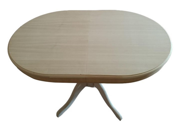 Runder Esstisch Esszimmer Tische Wohnzimmer rund Tisch 135 x 91 cm Holz Möbel