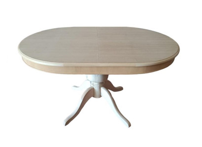 Runder Esstisch Esszimmer Tische Wohnzimmer rund Tisch 135 x 91 cm Holz Möbel