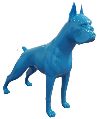 Designer Figur Statue Moderne Figuren Dekoration Hund Garten Skulptur Skulpturen