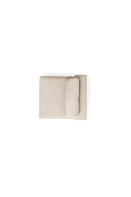 Bequemes 5-Sitzer Sofa in schlichtem Beige und modernem Design