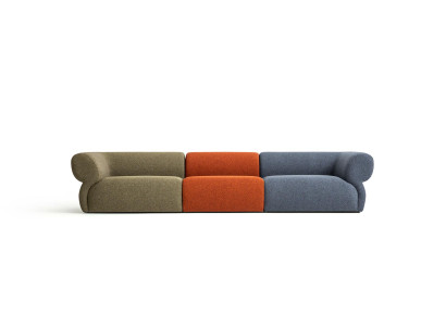 Sofa 5 Sitzer Wohnzimmer Polstersofa Modern Stil Sofas Couch Neu