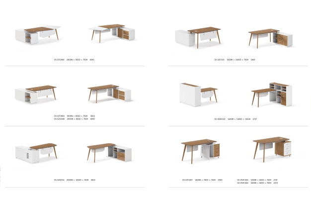 Arbeits Schreib Büro Tisch Luxus Klasse Designer Möbel mit Schubladen Tische