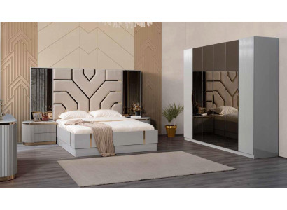 Luxus Bett Möbel 180x200cm Doppelbett Hotel Luxus Einrichtung Betten