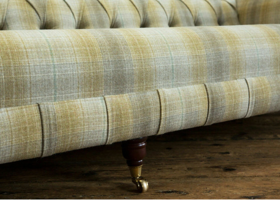 Chesterfield Polster Sofas Design Textil Sofa 4 Sitzer Sofa Luxus Design Couch