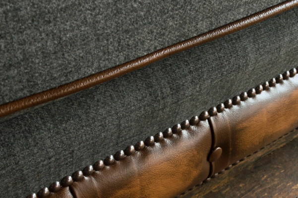 Edler Chesterfield Dreisitzer Wohnzimmer 3-Sitzer Sofa