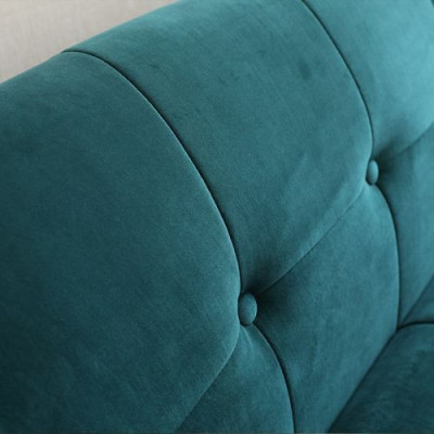 Moderner Grauer Chesterfield 3-Sitzer Luxus Wohnzimmer Couch