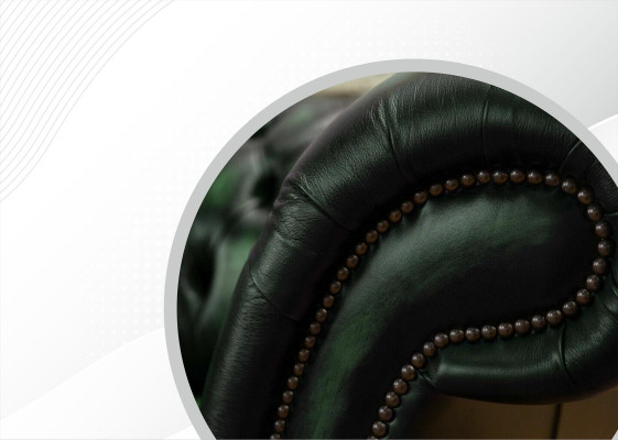 Dreisitzer Sofa 3 Sitzer Chesterfield Neu Couchen Antik Grüne Polster Sofas Neu