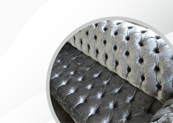 Dreisitzer Wohnlandschaft 3 Sitzer Garnitur Design Sofa Couch Moderne Couchen