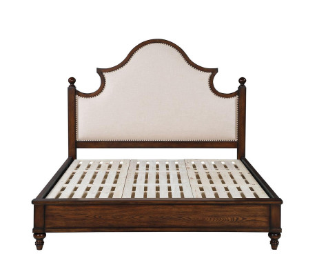 Bett 2x Nachttisch 3 tlg. Schlafzimmer Set Design Polster Möbel Luxus Betten Neu