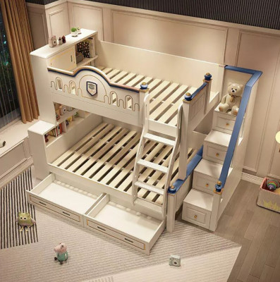 Kinderbett Etagenbett Jugendbett Hochbett Design Modern Bett Kinderzimmer Betten