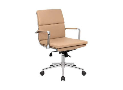 Luxuriöser Drehstuhl Beige Gaming moderner Einzelstuhl Bürostuhl Bürostuhl