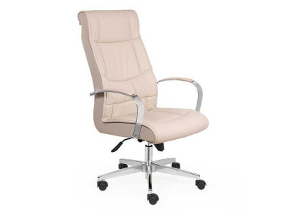 Stuhl Beige Bürostuhl Schreibtisch Drehstuhl Sessel Stühle Chefsessel Büro