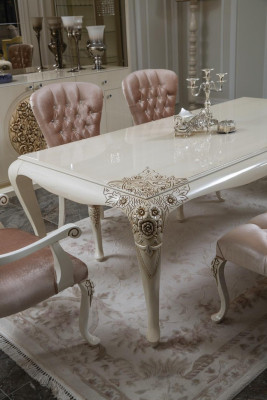 Luxus Esstisch Design Tisch Esszimmer Tische Holztische Italienische Möbel 228cm