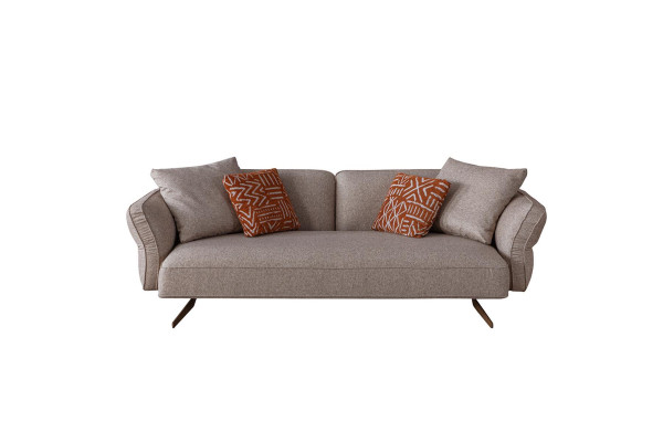 Luxus Modern Wohnzimmer Set 4tlg. 4+3 sitzer Sessel und couchtisch neu