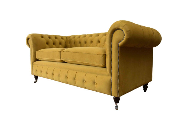 Dreisitzer Sofa 3 Sitzer Sofas Polster Möbel Couchen Chesterfield Neu