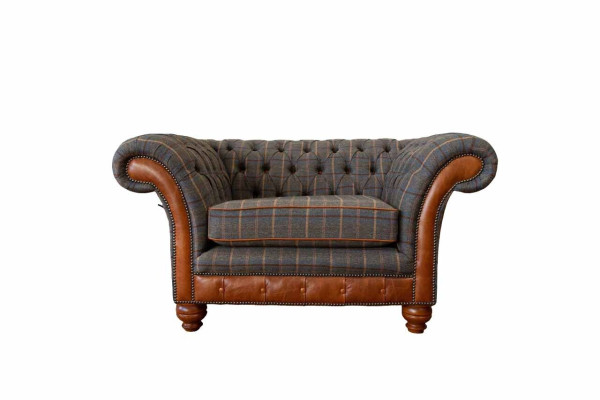 Sessel Sofa 1 Sitzer Couch Designer Textil Sofas Polster Ohrensessel Neu