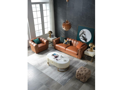 Sofagarnitur 3+1 Sitzer Klassische Wohnlandschaft Sofas Couchen Polster