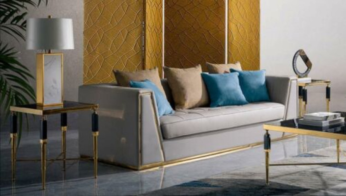 Sofagarnitur 3+2+1 Sitzer Set Design Relax Sofas Polster Couchen Leder