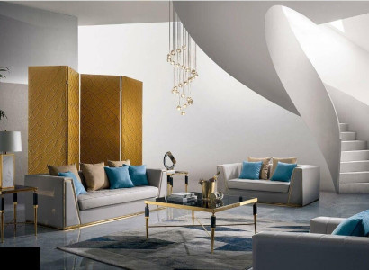 Sofagarnitur 3+2+1 Sitzer Set Design Relax Sofas Polster Couchen Leder