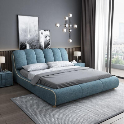 Design Holz Modern Bett 180x200 Schlafzimmer Ehe Luxus Hotel Betten