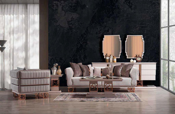 Sofa 3 Sitzer Moderne Couch Sofas Design Sofa Dreisitzer Sitz neu braun