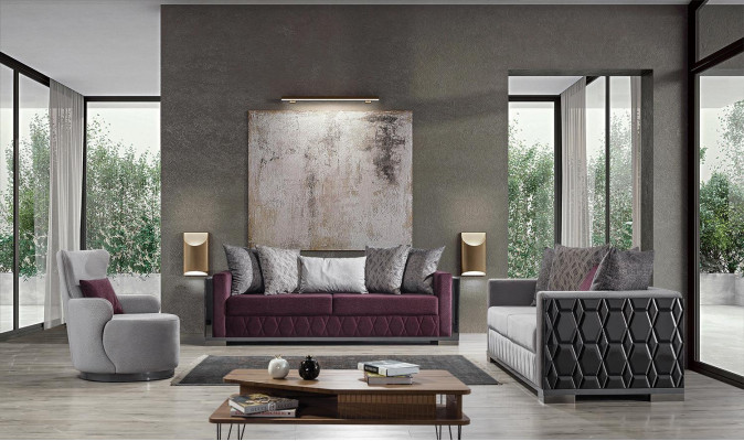 Runder Clubsessel Sofa Couch Relax Einsitzer Polster Möbel Einrichtung