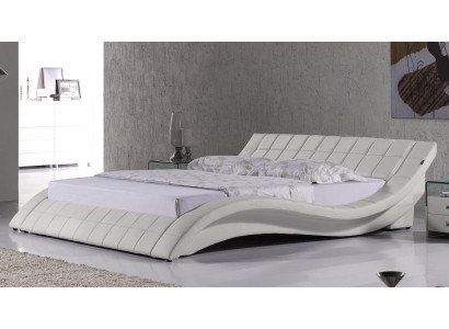Betten Ehe 180x200cm Schlaf Zimmer Leder Doppel Bett Polster Design